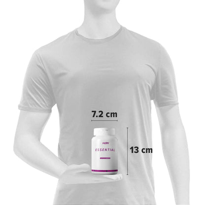 HSN Creatina 100% CREAPURE® en Cápsulas | 120 Cápsulas Vegetales (40 Servicios) | Sello de Calidad Garantizada: Puro Monohidrato de Creatina Micronizada Libre de Contaminantes | Vegano, Sin Gluten