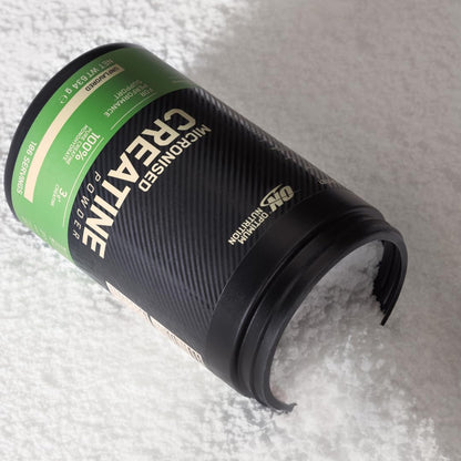 Optimum Nutrition Creatina Micronizada en Polvo, Sin Sabor, 634g, 186 Servicios