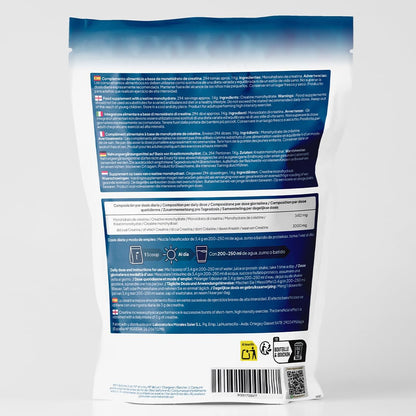 Creatina Monohidratada en polvo 1kg / 294 dosis - 100% Creatina Monohidrato Micronizada - Pura - Sin aditivos - Sin Sabor - Vegana - SIN GLUTEN - Incluye dosificador - Alta solubilidad