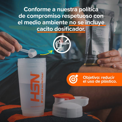 HSN Creatina Monohidrato Micronizada 500g | 100% Pura, Sin Sabor | Vegana, Sin Gluten y Sin Aditivos | Alta Solubilidad y Máxima Pureza | No Incluye Dosificador