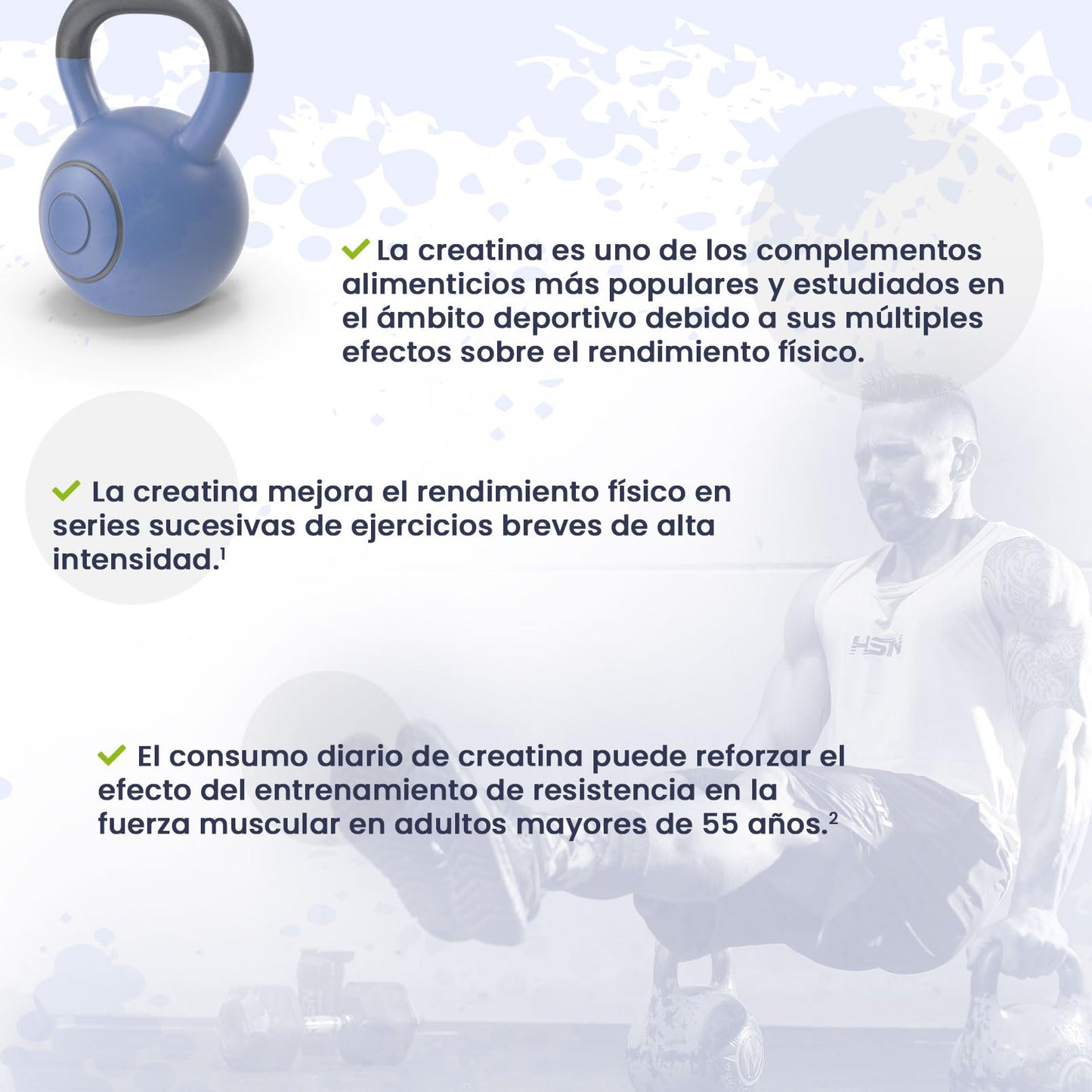 HSN Creatina 100% CREAPURE® en Cápsulas | 120 Cápsulas Vegetales (40 Servicios) | Sello de Calidad Garantizada: Puro Monohidrato de Creatina Micronizada Libre de Contaminantes | Vegano, Sin Gluten