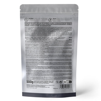 HSN Creatina 100% CREAPURE en Polvo Sin Sabor 500g | 100% Monohidrato de Creatina Micronizada | No Incluye Dosificador | Sin Añadidos y Libre de Contaminantes | No-GMO, Vegano, Sin Gluten